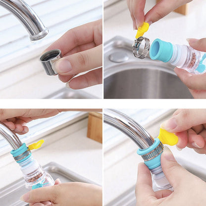 Adjustable Faucet Filter