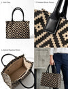Geometric Pattern Handbag