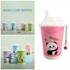 Panda Mini Makeup Wipes Can Product Description